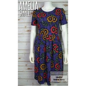 LuLaRoe Amelia Dress - Size Small